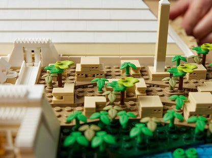 LEGO set 21058 – Grote Piramide van Gizeh uit de Lego Architecture collectie, te huur in West- en Oost-Vlaanderen bij Brickset for You