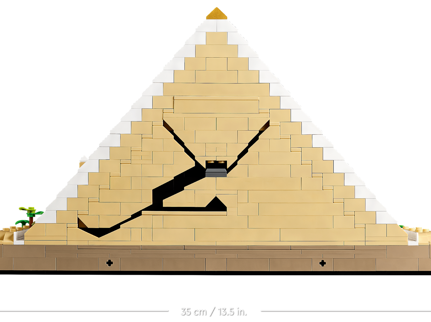 LEGO set 21058 – Grote Piramide van Gizeh uit de Lego Architecture collectie, te huur in West- en Oost-Vlaanderen bij Brickset for You
