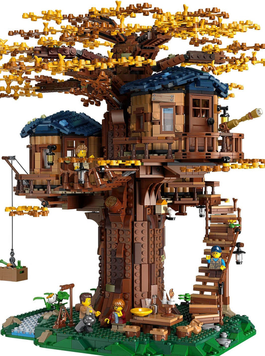 LEGO set 21318 – Boomhut uit de Lego Ideas collectie, te huur in West- en Oost-Vlaanderen bij Brickset for You