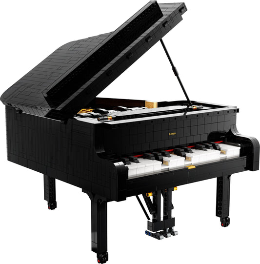 LEGO set 21323 – Vleugelpiano uit de Lego Ideas collectie, te huur in West- en Oost-Vlaanderen bij Brickset for You
