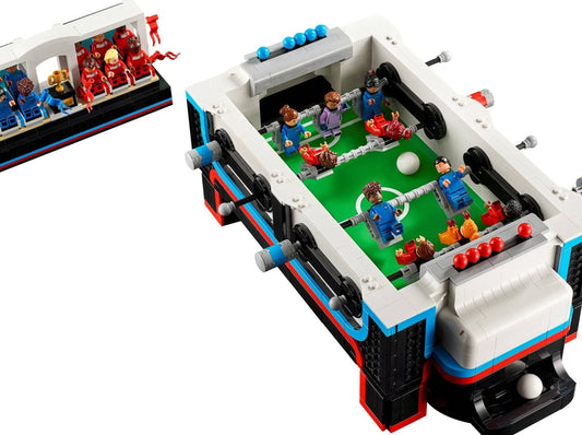 LEGO set 21337 – Tafelvoetbal uit de Lego Ideas collectie, te huur in West- en Oost-Vlaanderen bij Brickset for You