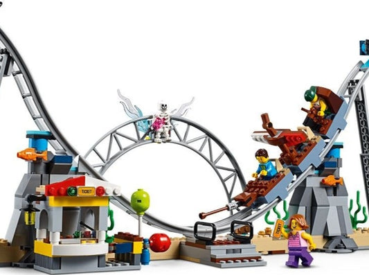 LEGO set 31084 – Piratenachtbaan uit de Brickset for Kids collectie, te huur in West- en Oost-Vlaanderen bij Brickset for You