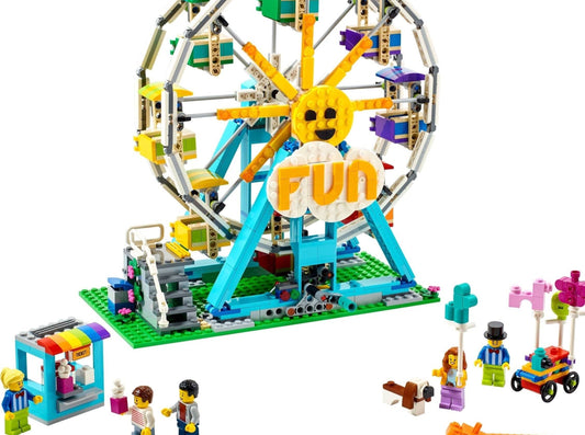 LEGO set 31119 – Kleine Reuzenrad uit de Brickset for Kids collectie, te huur in West- en Oost-Vlaanderen bij Brickset for You
