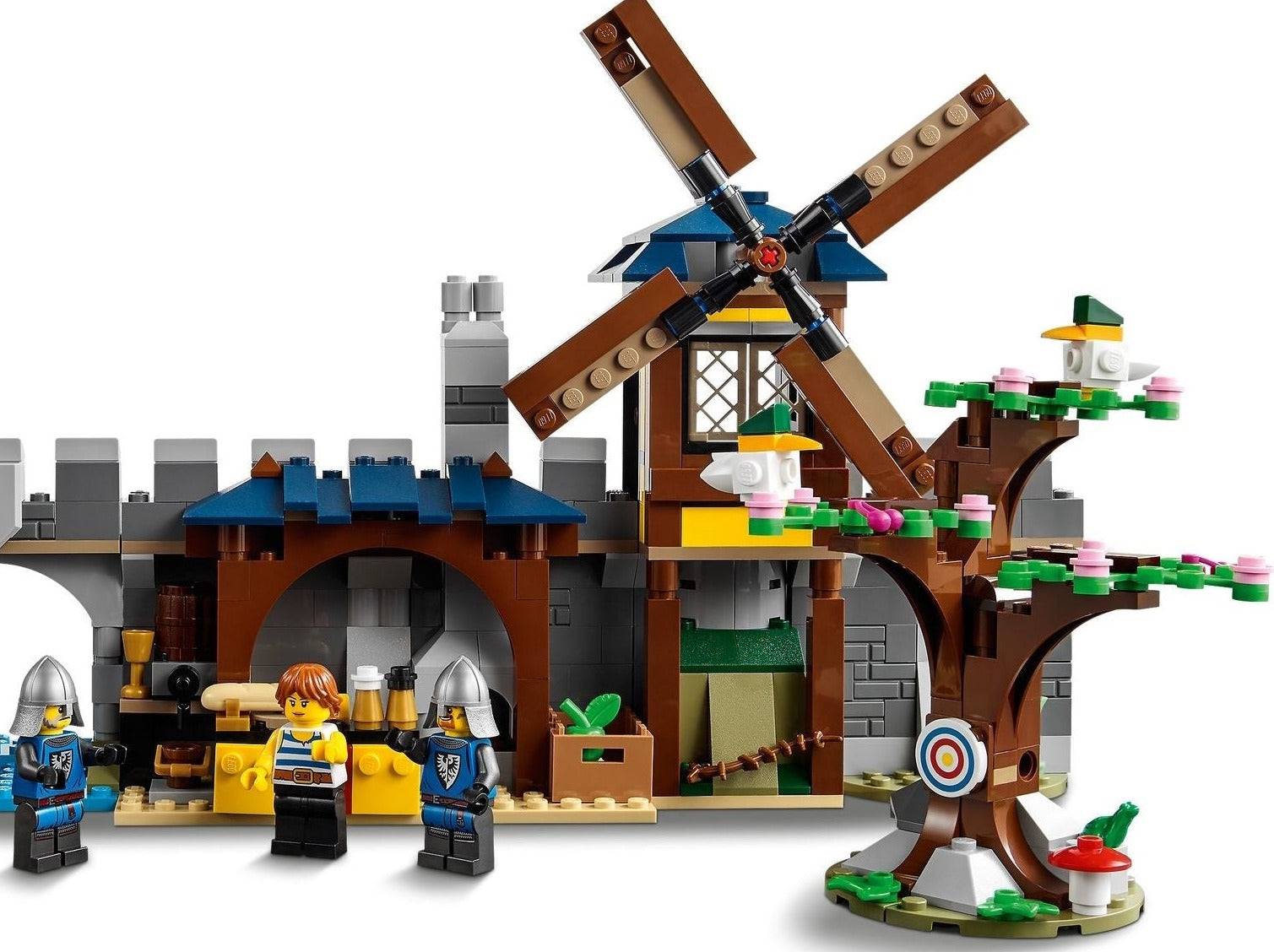 LEGO set 31120 – Middeleeuws kasteel uit de Brickset for Kids collectie, te huur in West- en Oost-Vlaanderen bij Brickset for You