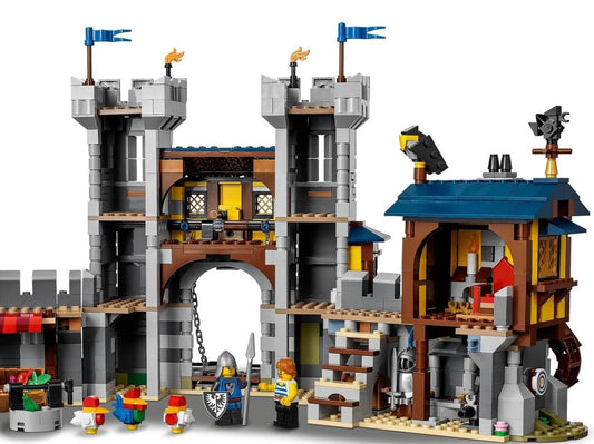 LEGO set 31120 – Middeleeuws kasteel uit de Brickset for Kids collectie, te huur in West- en Oost-Vlaanderen bij Brickset for You