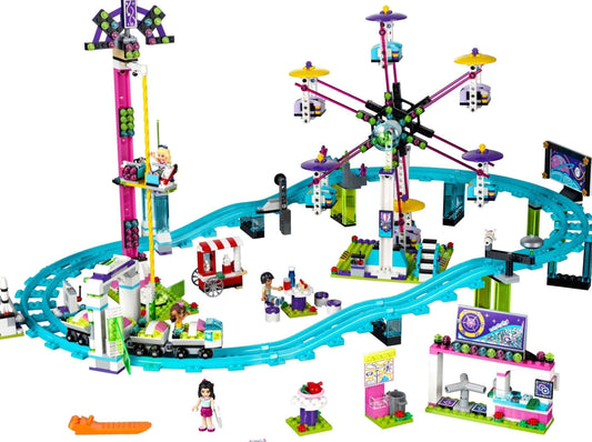 LEGO set 41130 – Pretpark achtbaan uit de Brickset for Kids collectie, te huur in West- en Oost-Vlaanderen bij Brickset for You