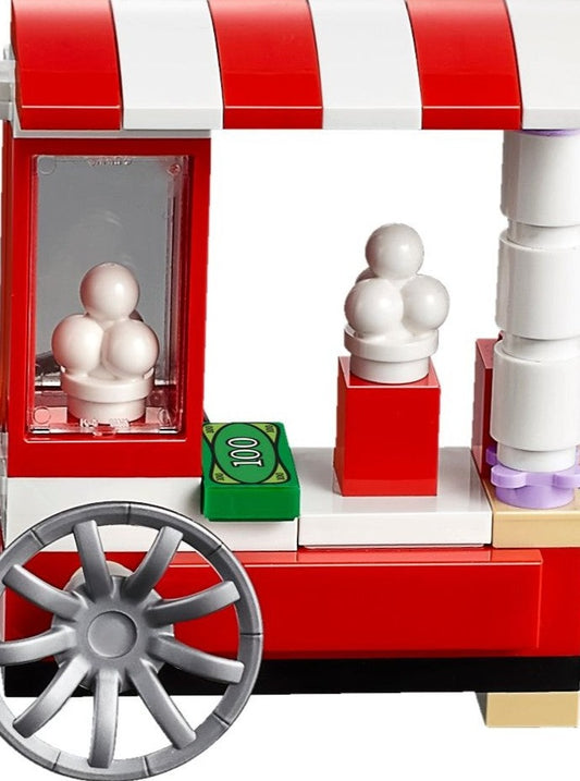 LEGO set 41130 – Pretpark achtbaan uit de Brickset for Kids collectie, te huur in West- en Oost-Vlaanderen bij Brickset for You