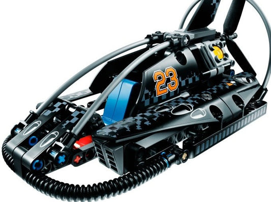 LEGO set 42065 / 9393 / 42045 / 42046 / 42002 / 42021 42058 / 42011 – 8 Mini Lego technic sets uit de Lego Technic collectie, te huur in West- en Oost-Vlaanderen bij Brickset for You