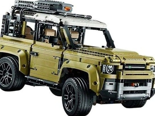 LEGO set 42110 – Land Rover Defender uit de Lego Technic collectie, te huur in West- en Oost-Vlaanderen bij Brickset for You
