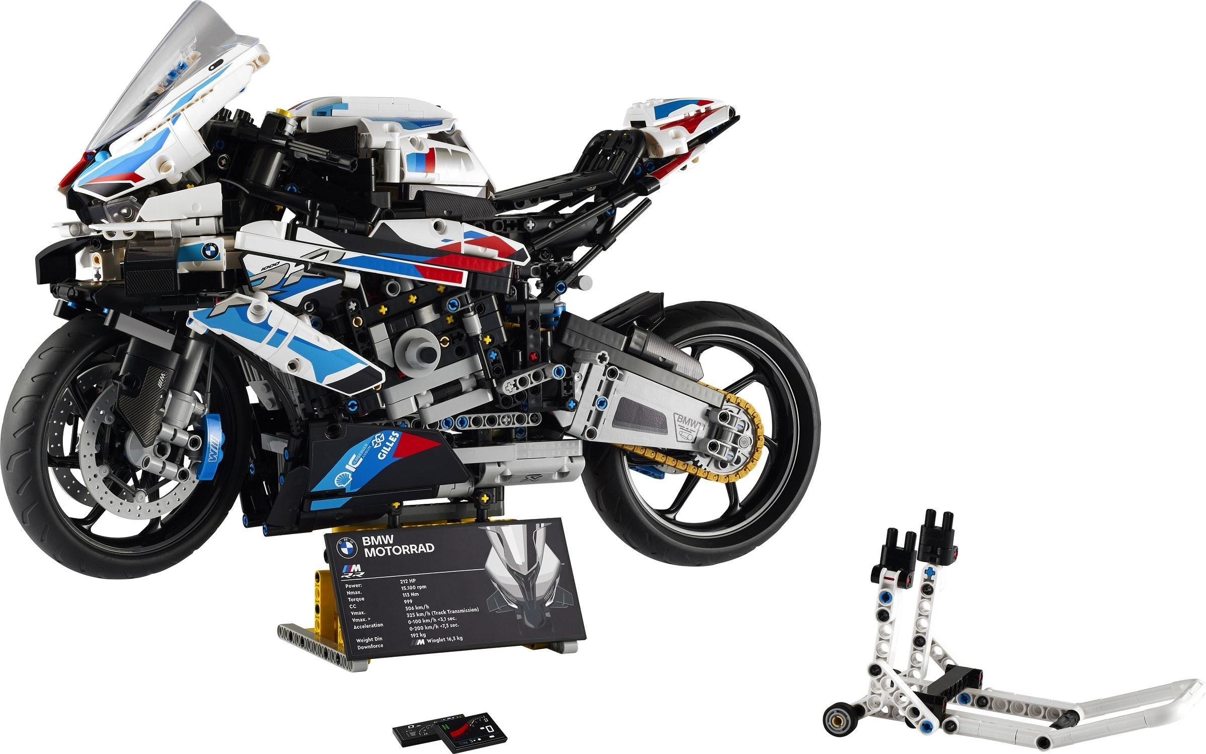 LEGO set 42130 – Bmw M 1000 RR uit de Lego Technic collectie, te huur in West- en Oost-Vlaanderen bij Brickset for You