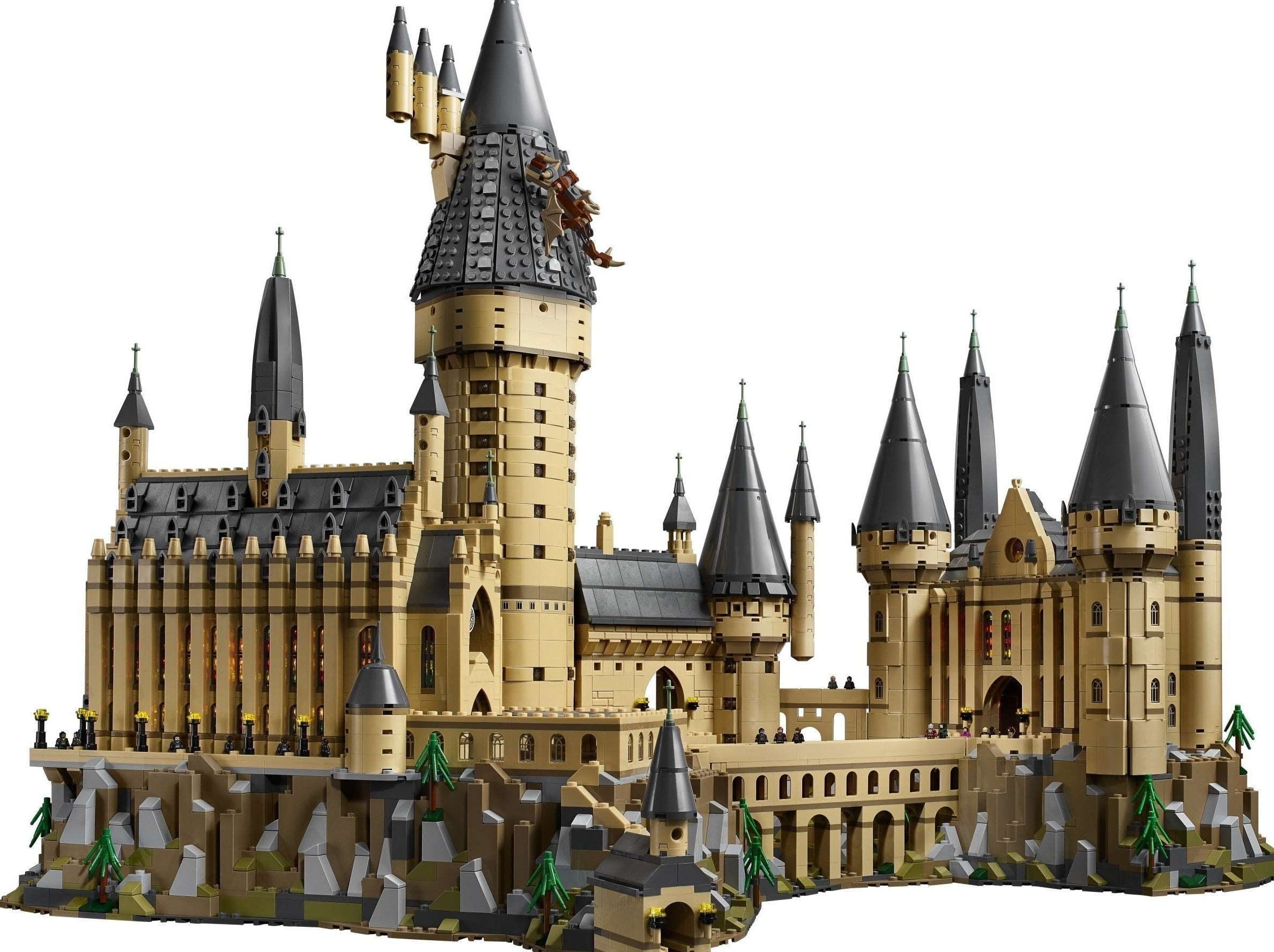 LEGO set 71043 – Kasteel Zweinstein™ (Set 2) uit de Lego Harry Potter collectie, te huur in West- en Oost-Vlaanderen bij Brickset for You