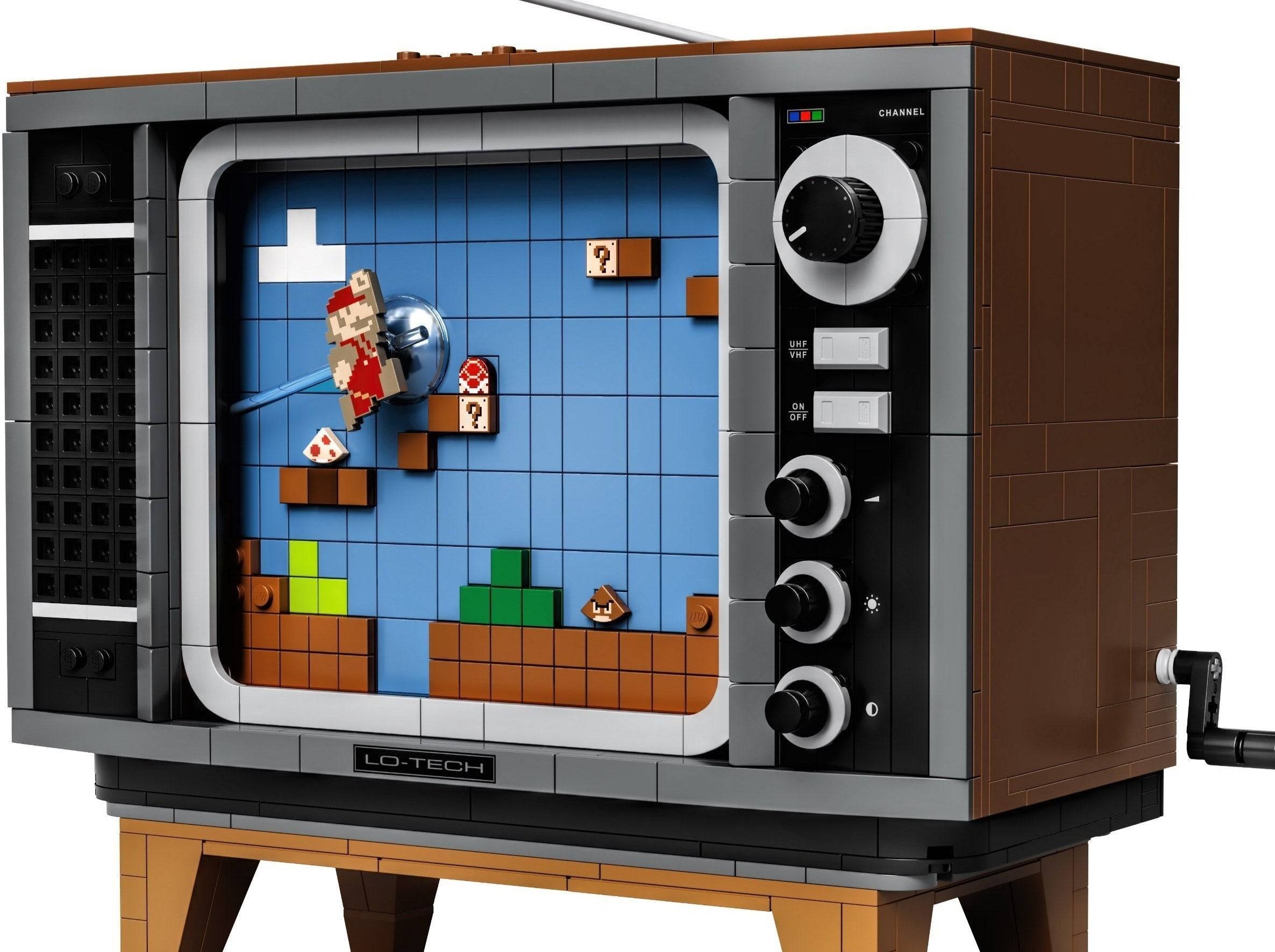 LEGO set 71374 – Nintendo Entertainment System uit de Lego Super Mario collectie, te huur in West- en Oost-Vlaanderen bij Brickset for You
