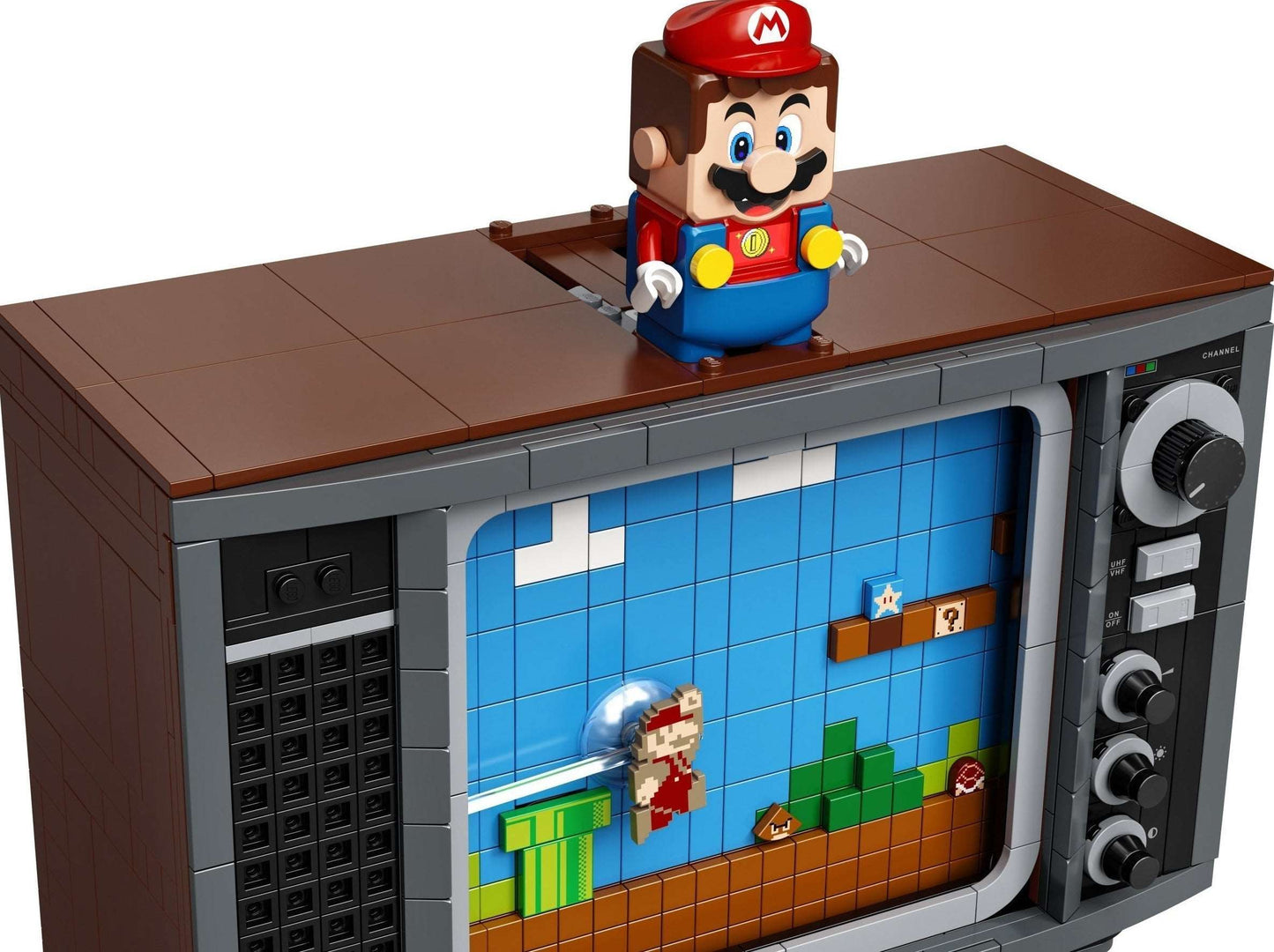 LEGO set 71374 – Nintendo Entertainment System uit de Lego Super Mario collectie, te huur in West- en Oost-Vlaanderen bij Brickset for You