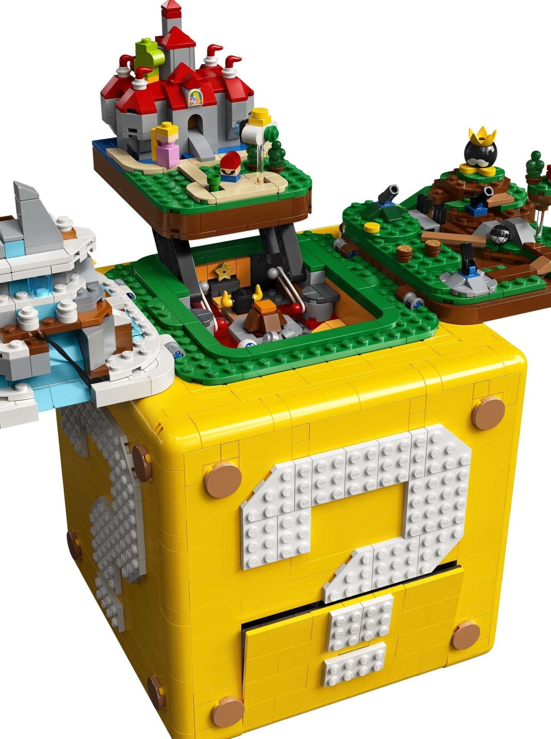 LEGO set 71395 – Super Mario 64™-vraagtekenblok uit de Lego Super Mario collectie, te huur in West- en Oost-Vlaanderen bij Brickset for You
