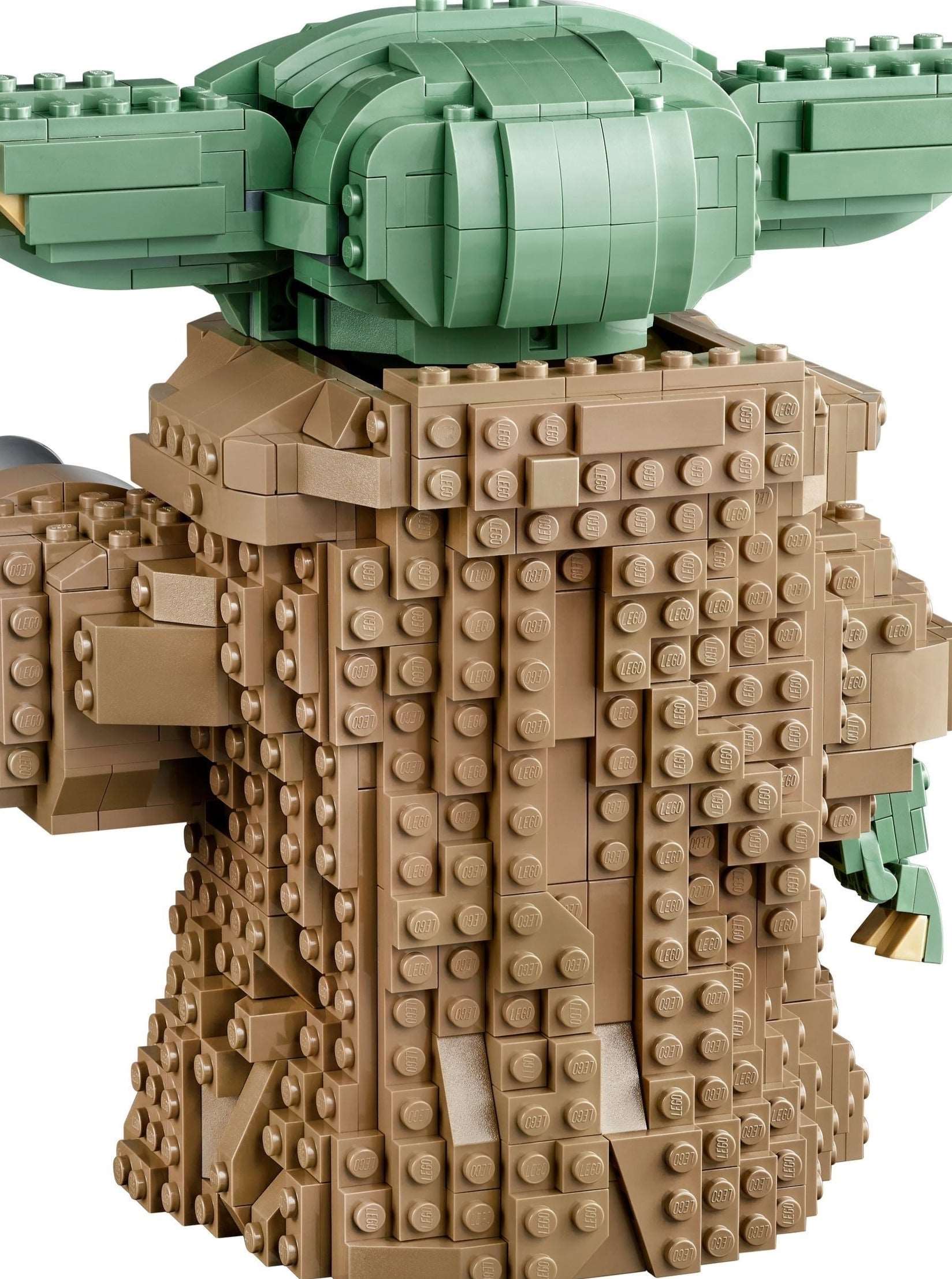LEGO set 75318 – Yoda Het Kind uit de Lego Star wars collectie, te huur in West- en Oost-Vlaanderen bij Brickset for You