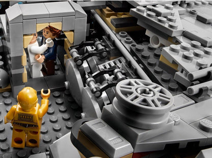 LEGO set 75192 – Millennium Falcon™ uit de Lego Star wars collectie, te huur in West- en Oost-Vlaanderen bij Brickset for You