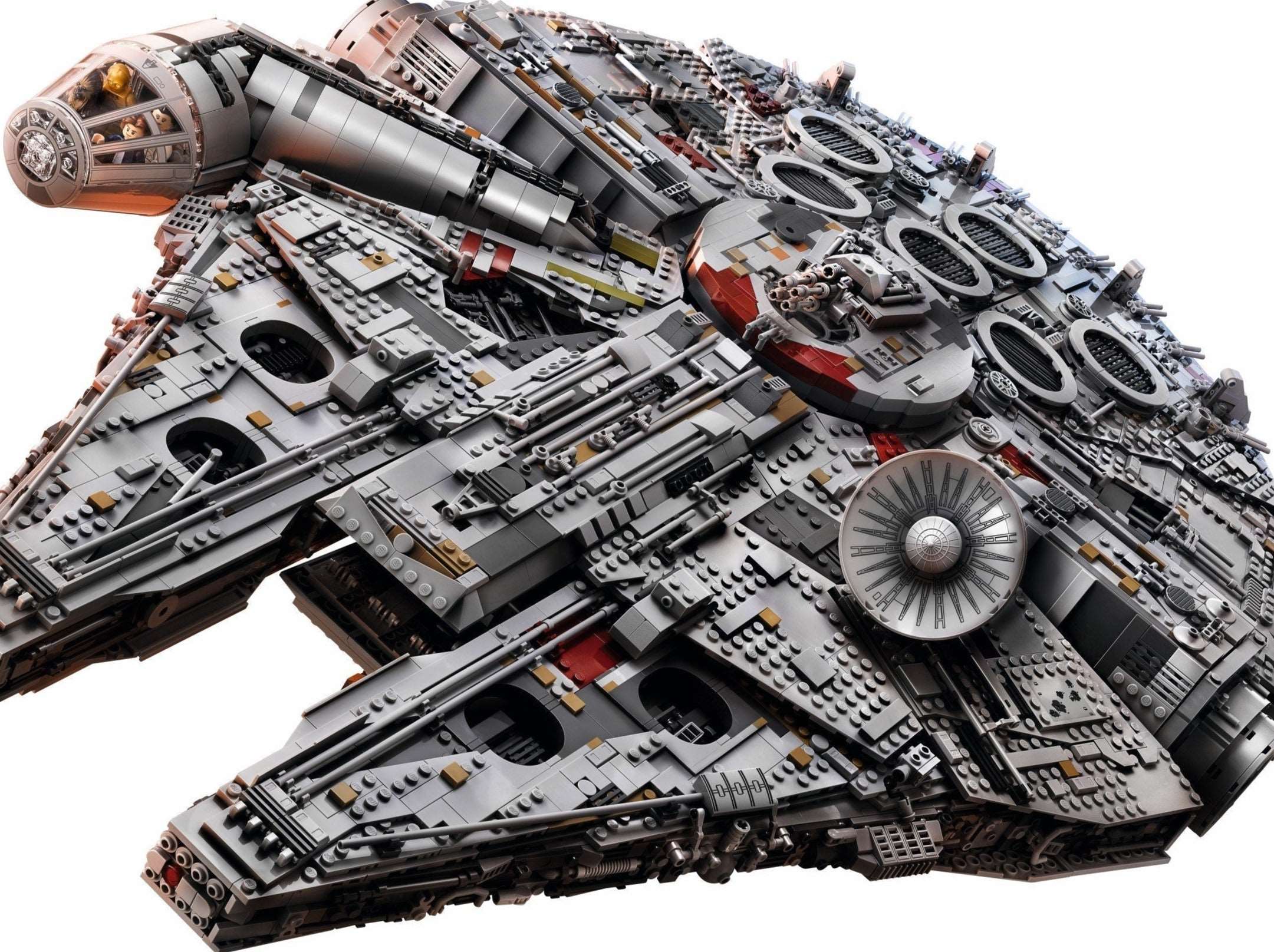 LEGO set 75192 – Millennium Falcon™ uit de Lego Star wars collectie, te huur in West- en Oost-Vlaanderen bij Brickset for You