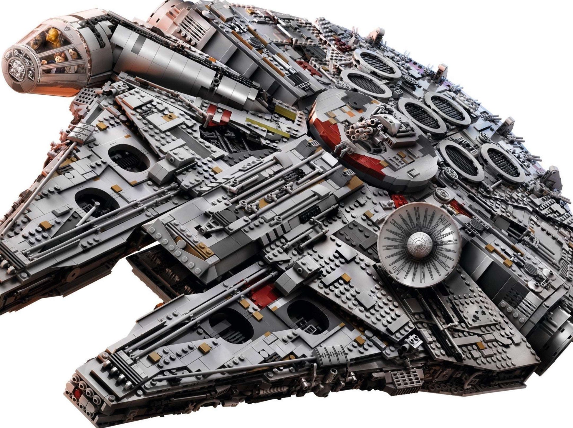 LEGO set 75192 – Millennium Falcon™ uit de Lego Star wars collectie, te huur in West- en Oost-Vlaanderen bij Brickset for You