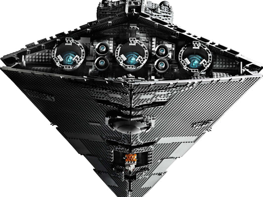 LEGO set 75252 – Imperial Star Destroyer uit de Lego Star wars collectie, te huur in West- en Oost-Vlaanderen bij Brickset for You