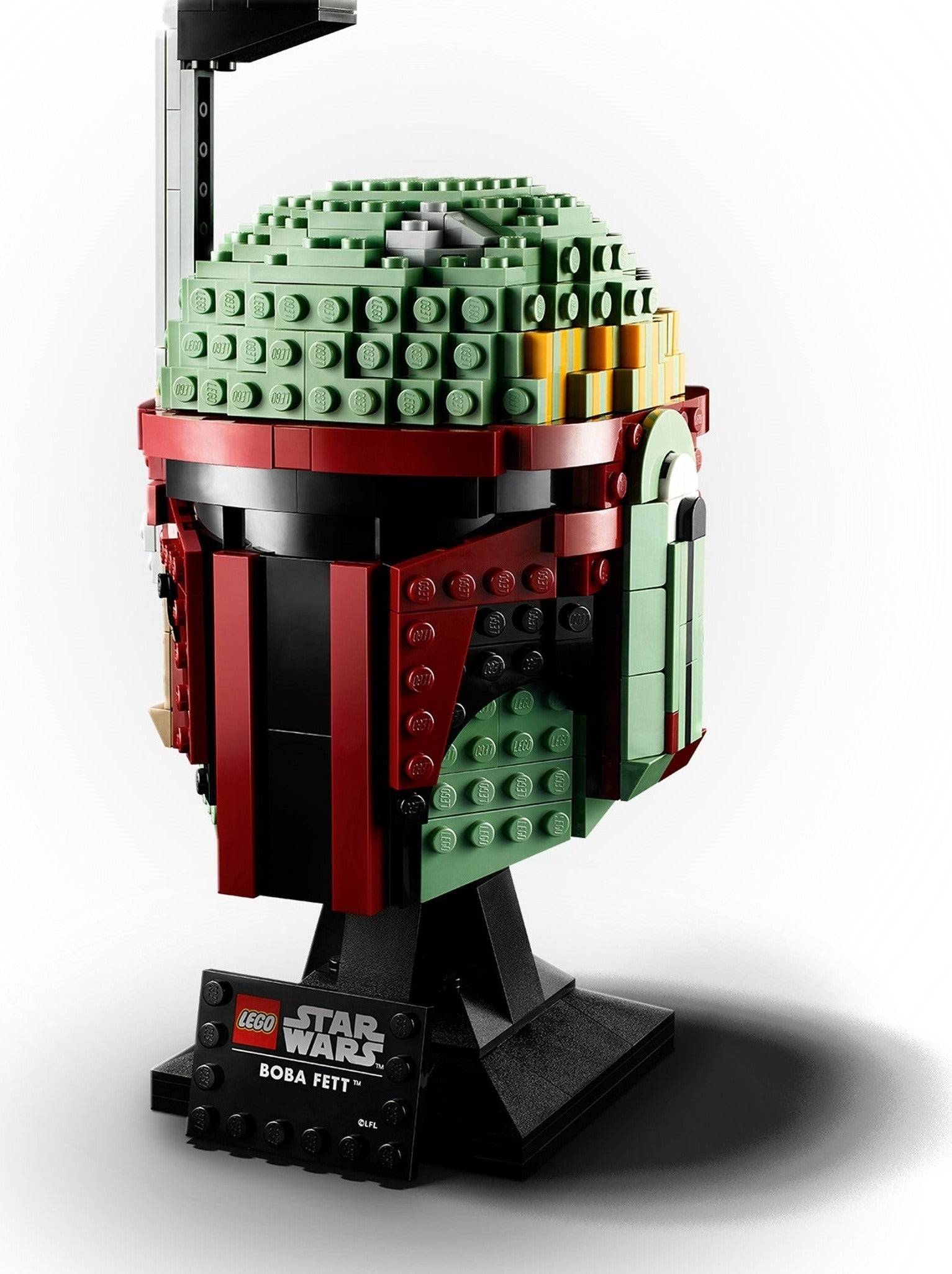LEGO set 75276 , 75277, 75304, 75305 – 4 Helmen Star Wars uit de Lego Star wars collectie, te huur in West- en Oost-Vlaanderen bij Brickset for You