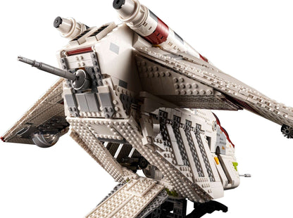 LEGO set 75309 – Republic Gunship uit de Lego Star wars collectie, te huur in West- en Oost-Vlaanderen bij Brickset for You