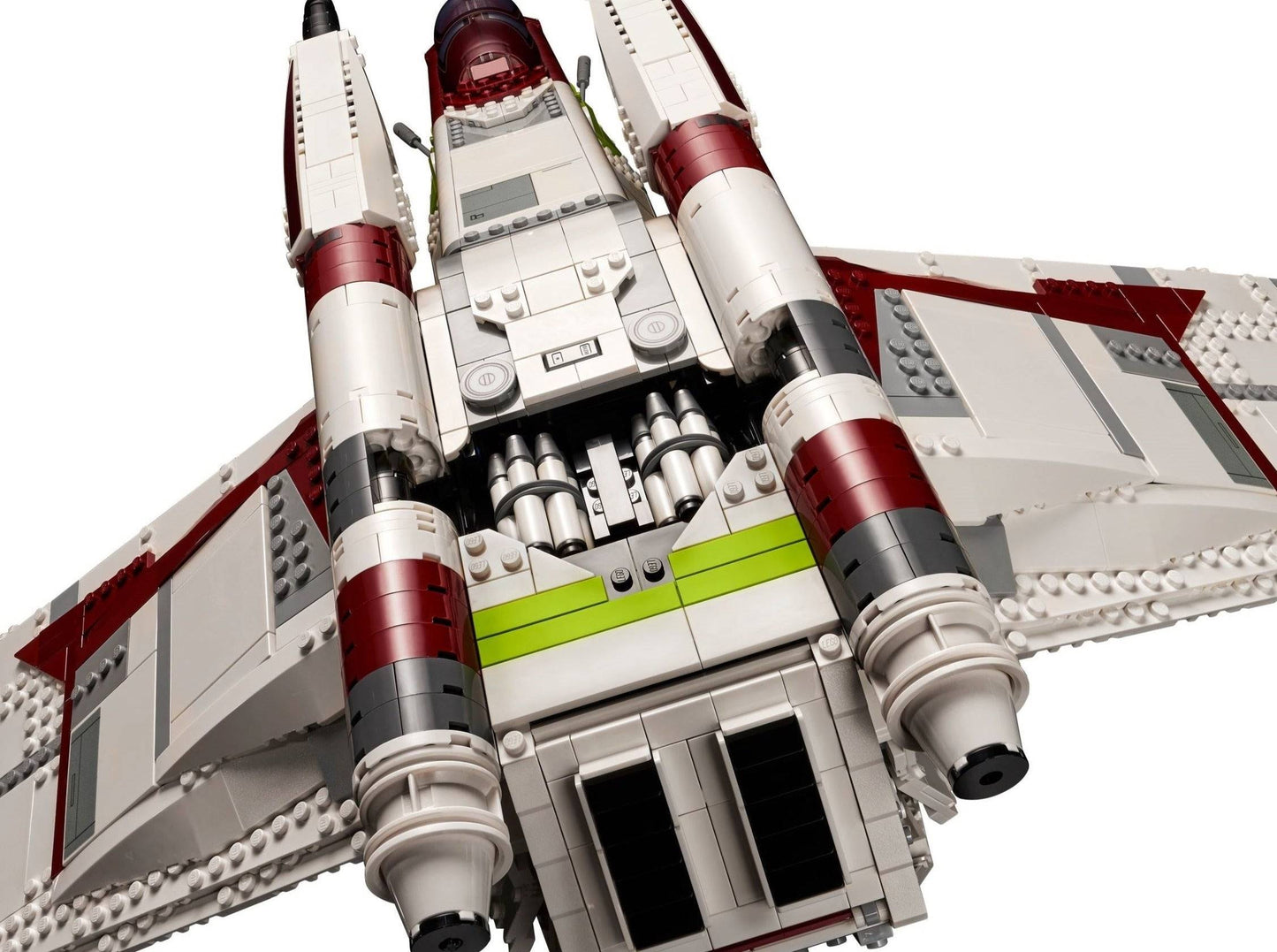 LEGO set 75309 – Republic Gunship uit de Lego Star wars collectie, te huur in West- en Oost-Vlaanderen bij Brickset for You