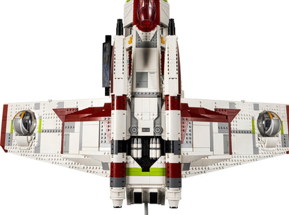 LEGO set 75309 – Republic Gunship uit de Lego Star wars collectie, te huur in West- en Oost-Vlaanderen bij Brickset for You