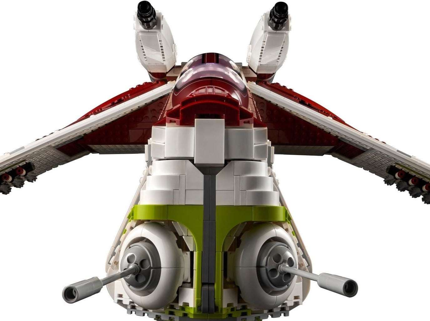 LEGO set 75309 – Republic Gunship uit de Lego Star wars collectie, te huur in West- en Oost-Vlaanderen bij Brickset for You