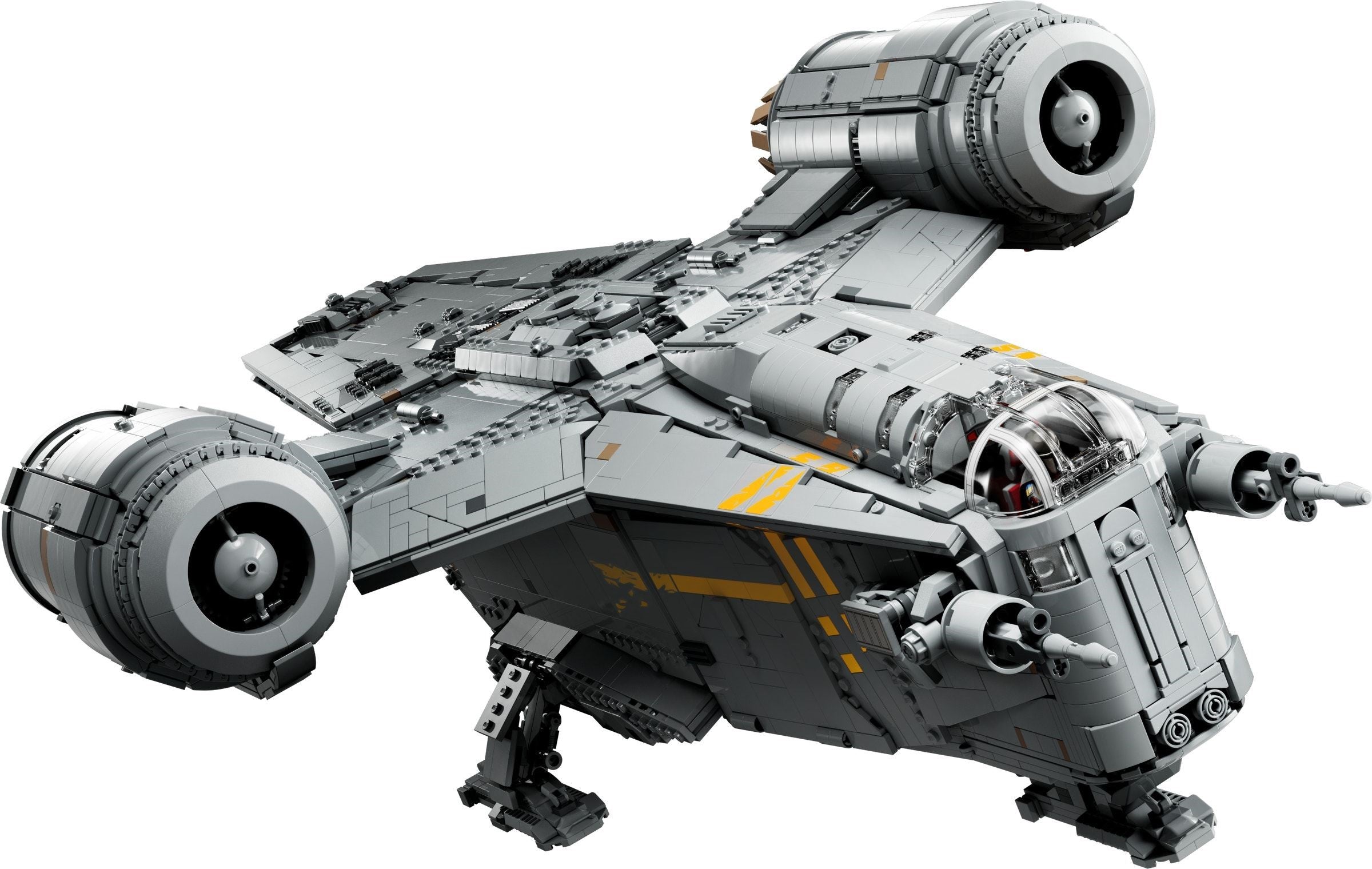 LEGO set 75331 – De Razor Crest™ uit de Lego Star wars collectie, te huur in West- en Oost-Vlaanderen bij Brickset for You