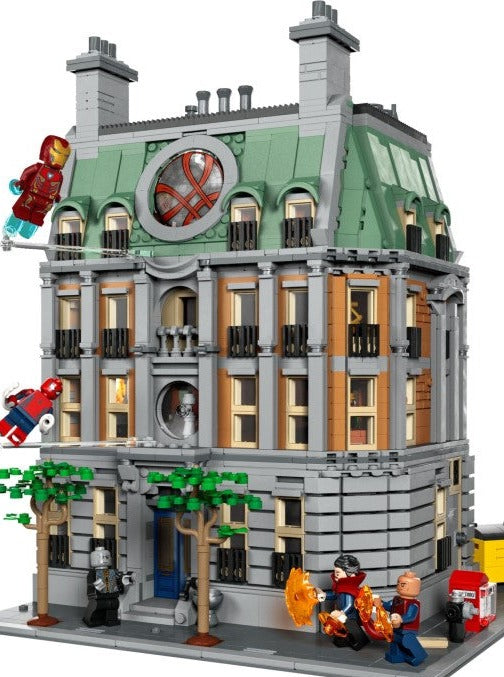 LEGO set 76218 – Sanctum Sanctorum uit de Lego Marvel collectie, te huur in West- en Oost-Vlaanderen bij Brickset for You